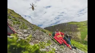 *GNARLY* MTB Crash &lsquo;The Knife Edge&rsquo; - Gee Atherton (contains graphic images)