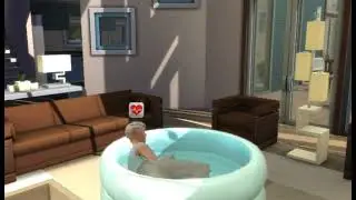 The Sims 4 (Mpreg) Giving Birth Alone (Homebirth)