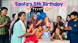 সানফার শুভ জন্মদিন 2024.Birthday Celebration Party For My Baby Girl. #jannatsoa #birthdaycelebration