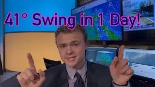 Redding&rsquo;s 41&deg; temperature swing in context