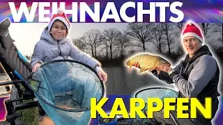Weihnachtskarpfen 🎄🎣 | Ein besonderer Wintertag mit meinem Sohn