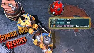 Sumail Mid Techies Comeback vs Bryle and Mason | Dota 2 Reels | 7.32d