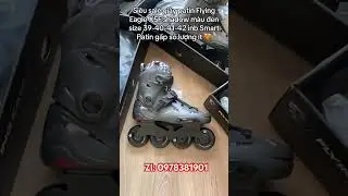 Super sale on Flying Eagle X5F Shadow roller skates, black, sizes 39-40-41-42. Inbox SmartPatin u...