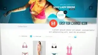 Minimal Website Presentation After Effects Template