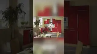 RED COLOUR LATEST MODULAR KITCHEN IDEAs