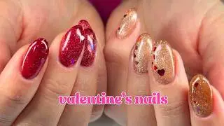 full manicure tutorial with all new products! testing builder gel and cateye gel