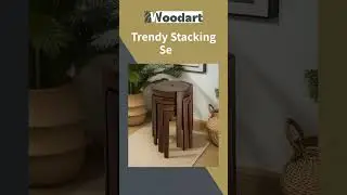 Stylish Stacking Stools