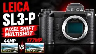 NEW Leica SL3-P Pixel-Shift Multishot - Hand-held & Tripod