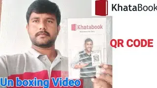 Khatabook Qr Code unboxing 2020 | order free Khatabook qr code