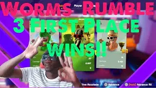 Worms Rumble - 3 First Place Wins Woot!!!