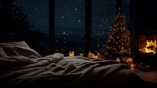 Paysage de r&ecirc;ve d'hiver enneig&eacute; | D&eacute;tendez-vous avec la chemin&eacute;e cr&eacute;pitante et les chutes de neige