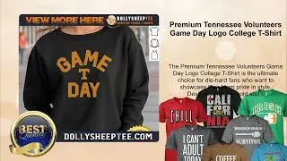 Premium Tennessee Volunteers Game Day Logo College T-Shirt