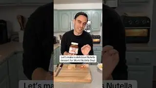 The easiest Nutella dessert ever!