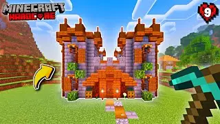 I Build A Madival Castle In Minecraft Hardcore Ep-9 | Not Bigshot 