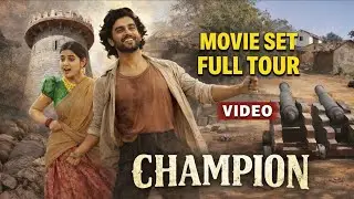 ఛాంపియన్ సినిమా సెట్ Champion Movie Set Full video | C3 telugu 