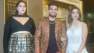 Shiv Thakare,Nyra Banerjee, Anjali Anand Arrive At Lokmat Most Stylish Awards 2023