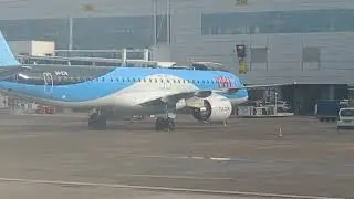 Here is the TUI Embraer plane in Brussels Sunday 1 February 2026
