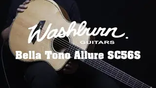 Trên Tay Guitar Acoustic Washburn Allure SC56S thương hiệu đến từ Mỹ -  Âm thanh quá đã