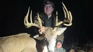 BIG BUCK DOWN!! | Up close ground hunting with a rifle! 