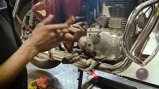 Royal Enfield Classic 500 15000 kms Service.