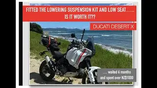 Установил комплект заниженной подвески и низкое сиденье от Ducati Desert X. Стоит ли оно того?