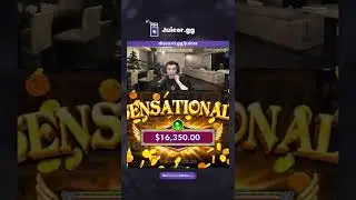 Insane Might of Ra win! #slots #casino #gambling #crypto #stake #juicer #slotsjuicer #shorts