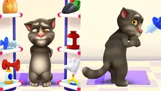 Talking Tom 2 New Medicine Challenge 💉😱Oops! Tom Got Injection 😬💉 | #mytalkingtom2 
