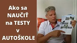 Ako sa naučiť na testy v autoškole