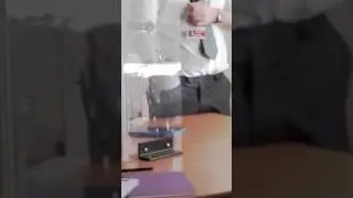 New science teacher makes a jelly bean SCREAM he actually did it