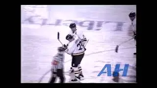 CHL Dec. 4, 1994 Ron Aubrey x2 goals Oklahoma City Blazers Memphis Riverkings