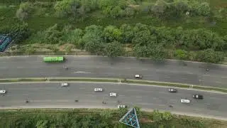 Delhi Noida Highway | Drone Shots | 4K Video