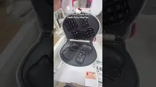 Hello Kitty waffle maker 🧇