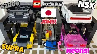 Custom LEGO Speed Champions JDM cars