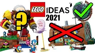 LEGO Ideas 2021 2nd set results! RAW reaction and disappointment. 😡