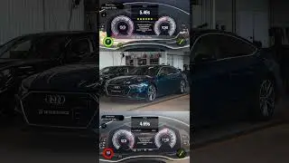 До/после stage 1 на Audi A7 C8