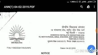 Kvs Librarian result 2019 | Interview date 2019