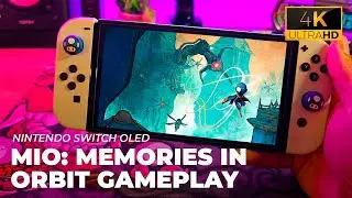 Primeiros minutos de MIO: MEMORIES IN ORBIT no Nintendo Switch OLED