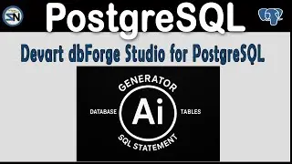 Создание иерархии компании в PostgreSQL с помощью ИИ (демонстрация dbForge Studio)