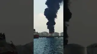 firing at bukom island singapr