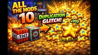 This Shouldn&rsquo;t Exist&hellip; Game-Breaking Duplication in All The Mods 10 #atm10 #dupe #shorts #minecraft