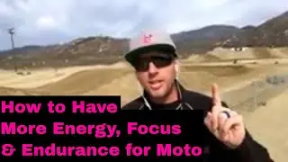 Why You Get Tired On Race and Training Days - Motocross Race Day Eating