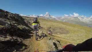 MTB Switzerland - Gornergrat via Rock'n'roll to Zermatt in 4K // August 2019
