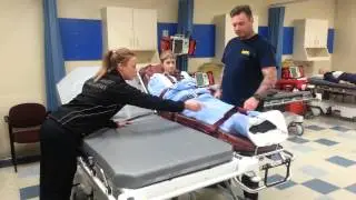 STRETCHER TO HOSPITAL BED SHEET TRANSFER  - AP