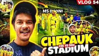 MS Dhoni Magic at Chepauk! | CSK vs SRH | IPL 2025 Highlights Vlog #VIDEO54