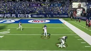 I get sticky with Josh Downs First Downs Touchdowns with a spin move into the red zone. You don't ne
