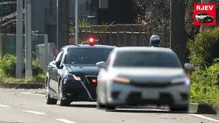 違反してしまったドライバーを優しくフォロー！覆面パトカーの隊員
