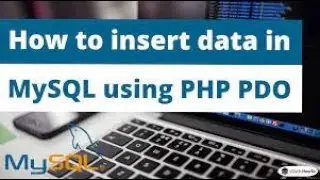 How To Insert Data Into The Database Using PHP Mysql PDO Method | PDO Method To Insert Data Into DB