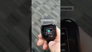 Fitbit versa 2 , changing the clock display #fitbitversa2 #fitbit #watch #fitness