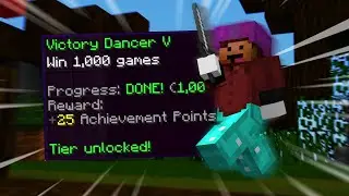 I Won 1,000 BedWars Games (Victory Dancer V)