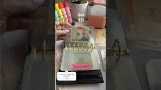 Switching out my cash envelopes! &hearts;️ #savingmoney #cashenvelopestuffing #cashenvelopebudgeting